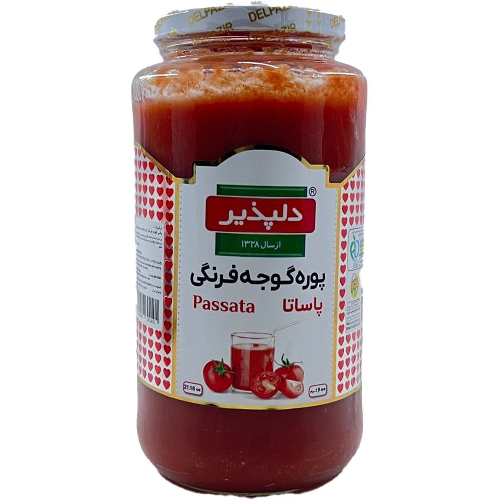 پوره گوجه فرنگي دلپذير