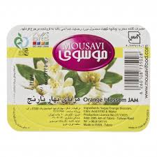 مرباي بهار نارنج ظرف پت موسوي 225 گرمي