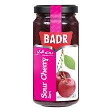 مربا آلبالو ظرف شيشه اي 300 گرمي بدر