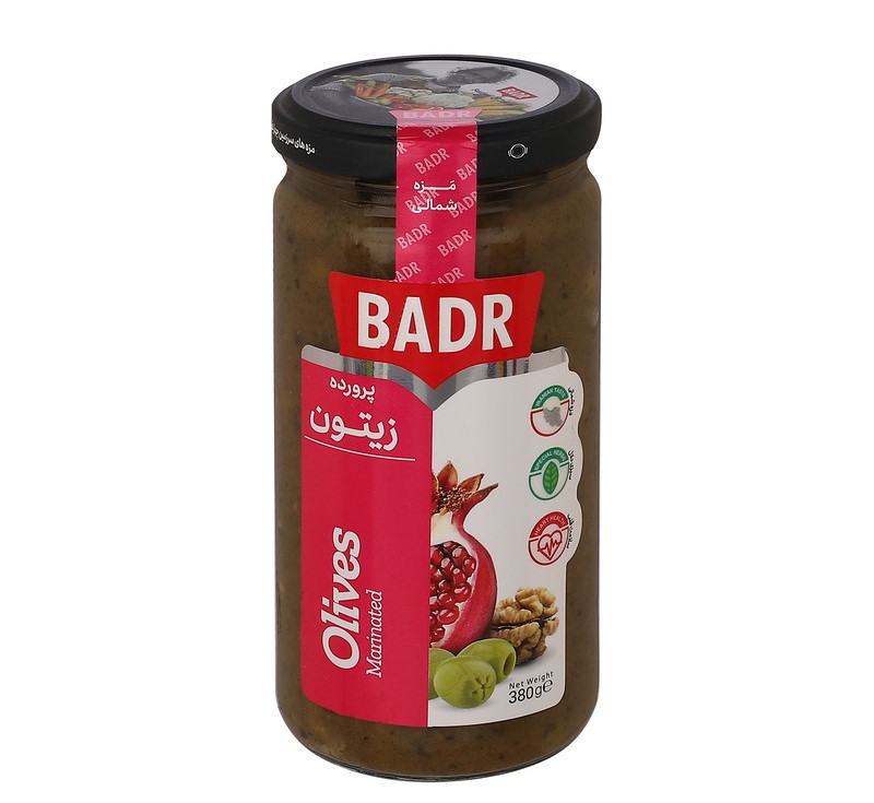 زيتون پرورده بدر 380 گرمي