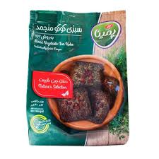 سبزي منجمد کوکو ظرف يکبارمصرف 400گرمي پمينا