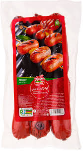 سوسيس کوکتل 55% گوشت گوساله دودي سوليکو 300 گرمي