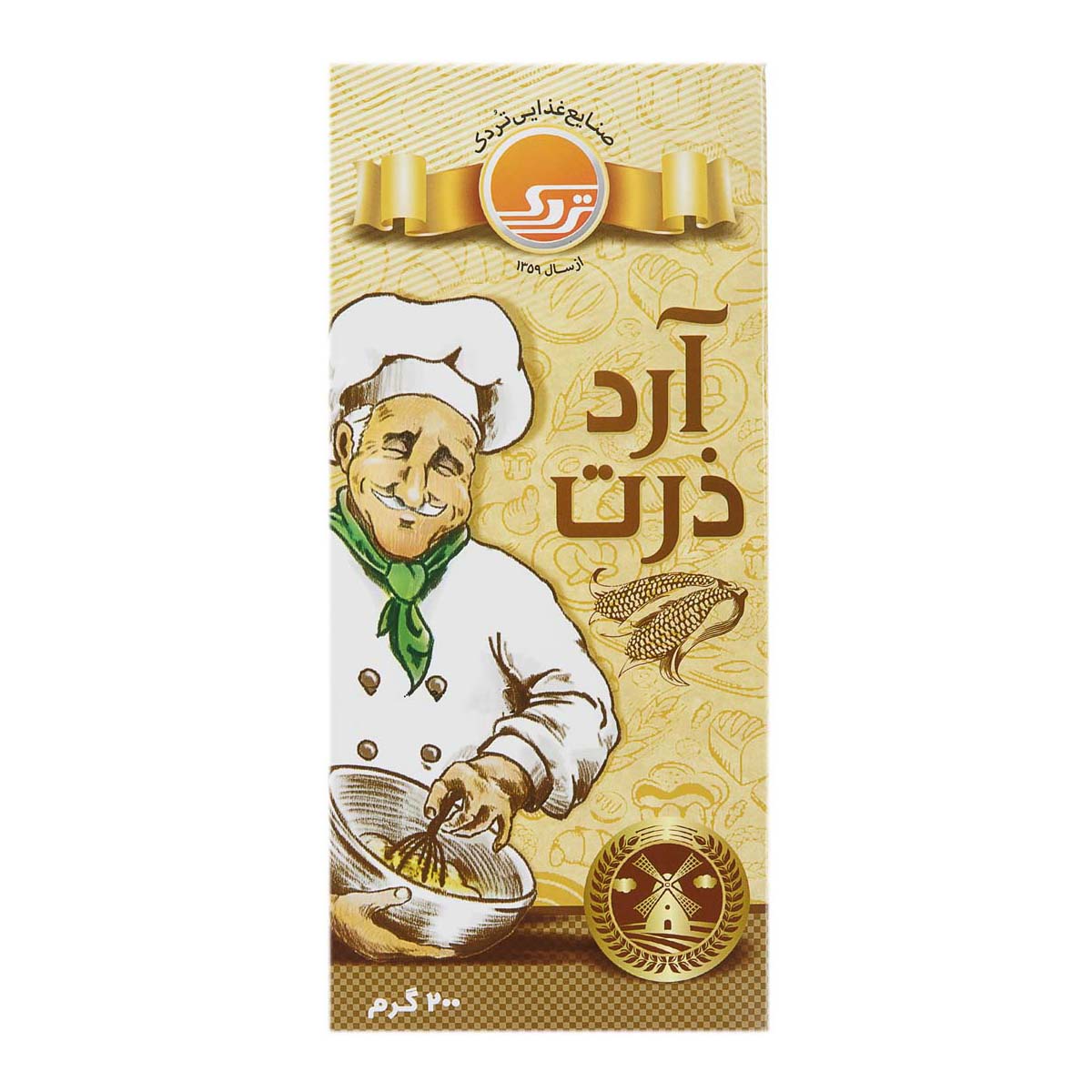 آرد ذرت تردک