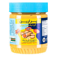 کره بادام زميني کروچي 350 گرمي پرارين