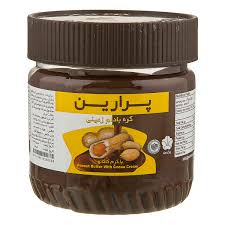 کره بادام زميني با کرم کاکايو پرارين 250 گرمي