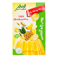 پودر ژله آناناس جعبه مقوايي 100 گرمي فرمند