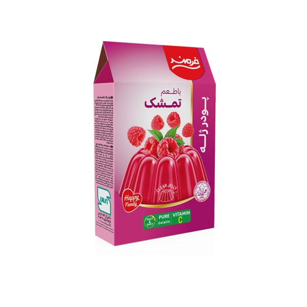 پودر ژله تمشک فرمند 100 گرمي