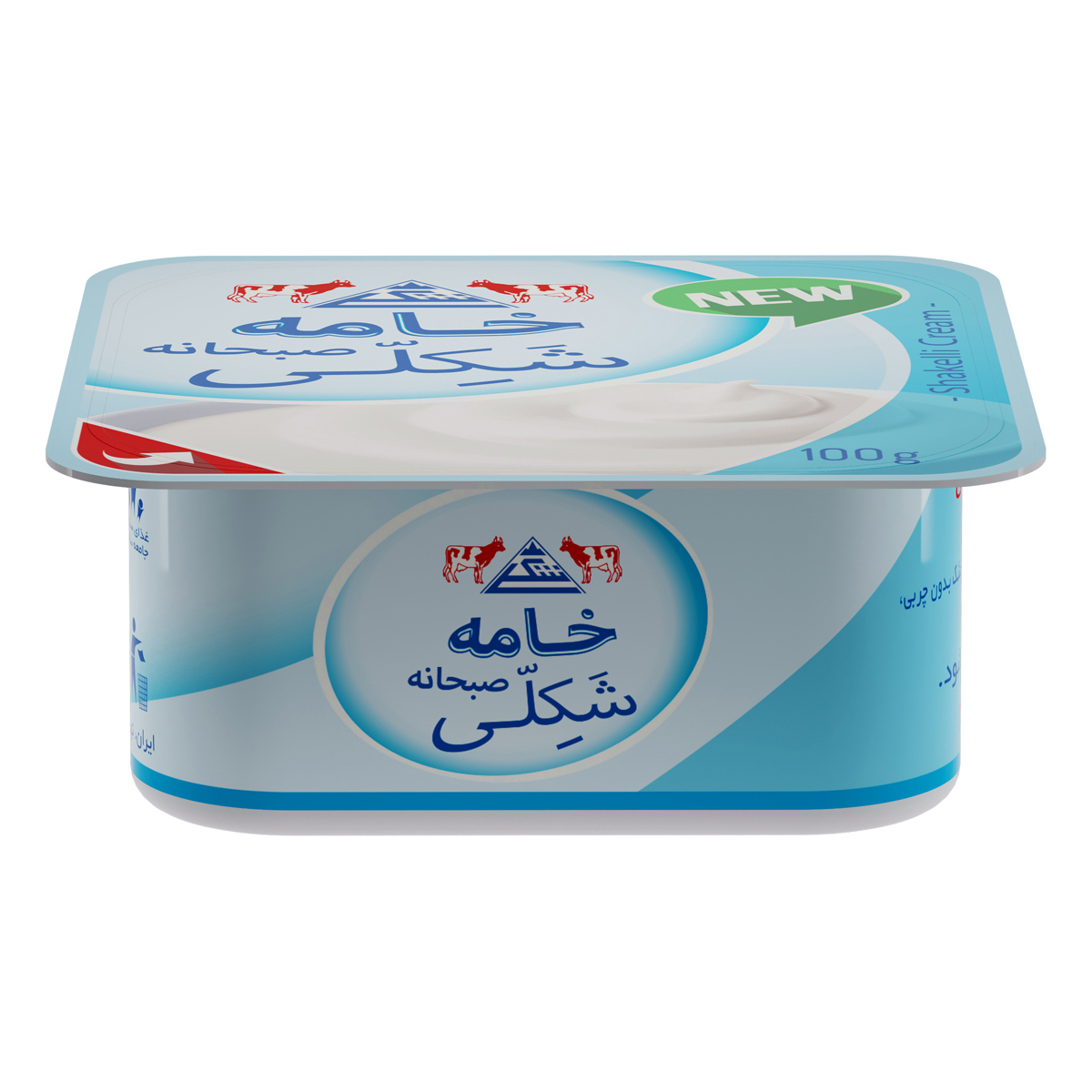خامه پاستوريزه 100 گرمي شکلي