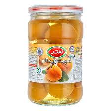 کمپوت زردآلو 660 گرمي سحر