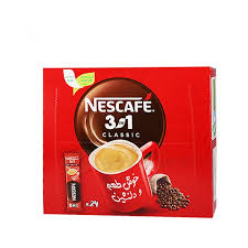 قهوه فوري 3 در 1 کلاسيک نسکافه 19 گرمي بسته 24 عددي