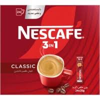 قهوه فوري 3 در 1 کلاسيک نسکافه 20 گرمي بسته 32 عددي
