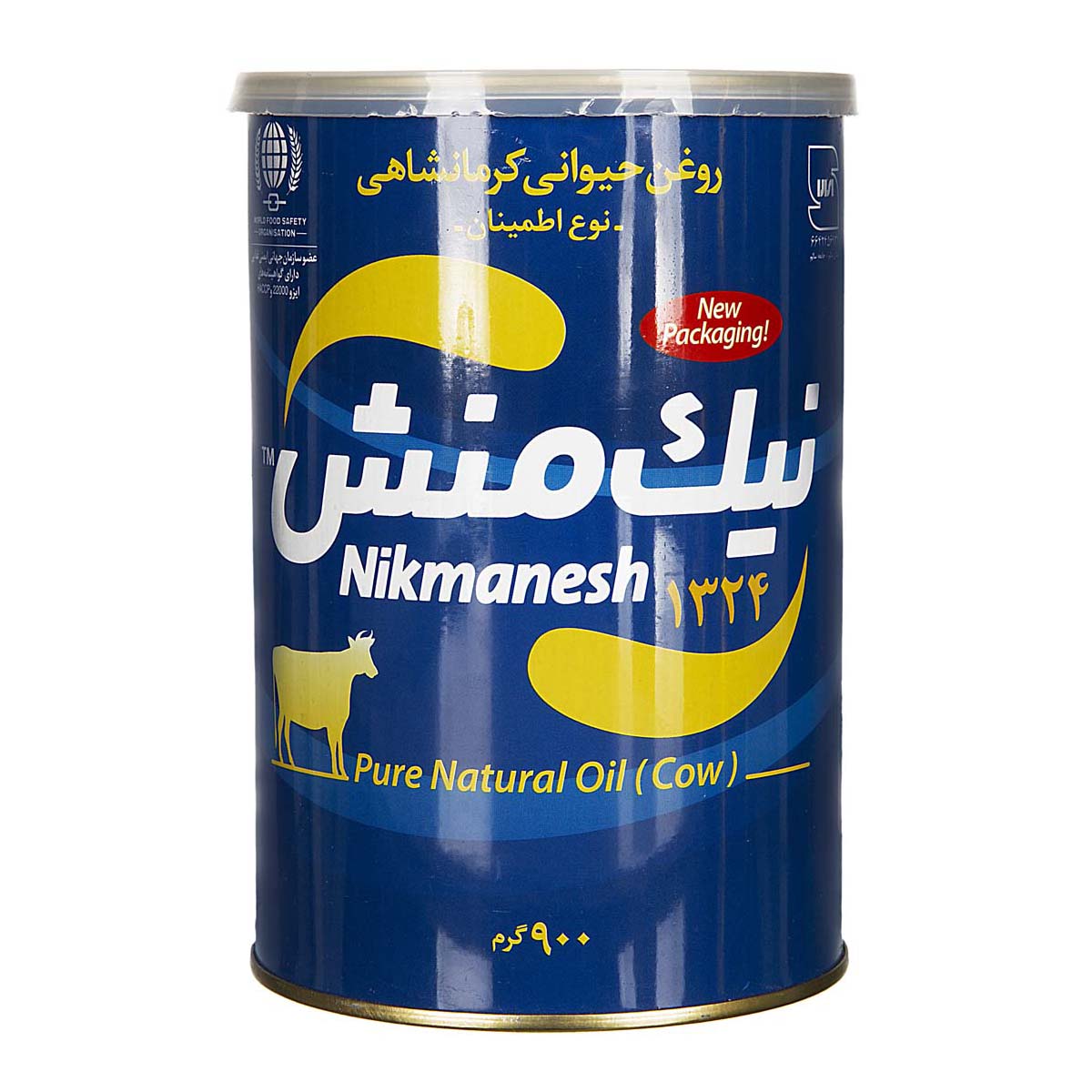 روغن حيواني اطمينان 900 گرمي نيک منش