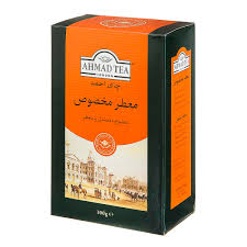 چاي معطر مخصوص احمد 100 گرمي مقوايي