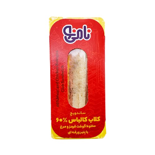 کلاب کالباس گوشت و مرغ60درصد نامي نو