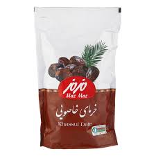 خرماي خاصويي بسته سلفوني 250 گرمي مزمز
