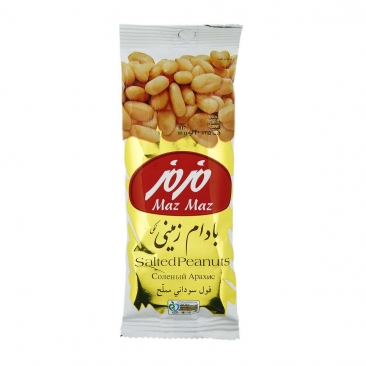 بادام زميني نمکي 40 گرمي مزمز