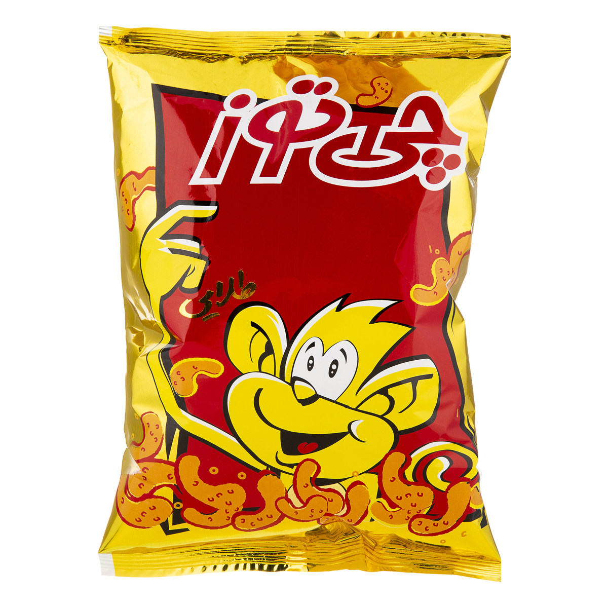اسنک طلايي (پفک) متوسط 110 گرمي چي توز