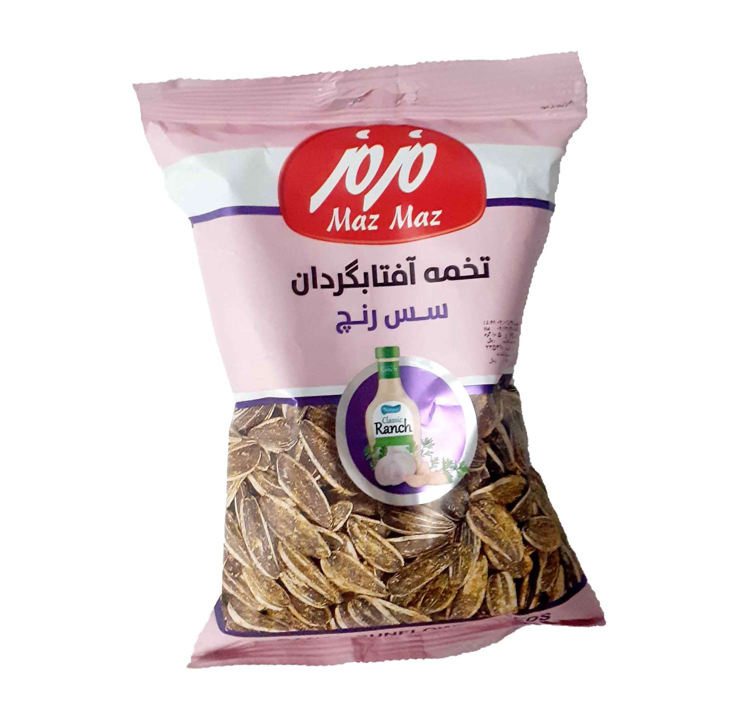 تخمه با سس رنچ سنجابک