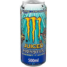 نوشيدني انرژي زا مانستر مدل AUSSIE STYLE LEMONAD حجم 500 ميلي ليتري