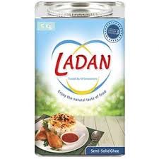 روغن نباتي جامد قوطي 5000گرمي لادن امگا