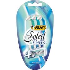 خودتراش 4 لبه بيک مدل Soleil Bella بسته 3 عددي