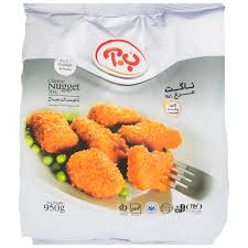 ناگت مرغ 70 درصد 950 گرمي ب.آ