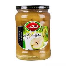 کمپوت گلابي سحر 700 گرمي