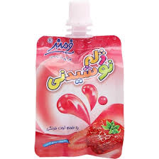 ژله نوشيدني توت فرنگي پاکت آلومينيومي 90 گرمي فرمند