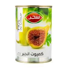کمپوت انجير قوطي ايزي اپن 410 گرمي سحر