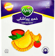 خمير پيراشکي پمينا 500 گرمي بسته 15 عددي