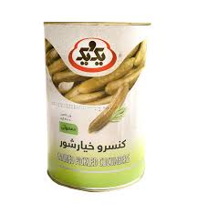 يک و يک خيارشور معمولي 4000 گرمي قوطي