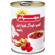 کنسرو لوبيا چيتي ايزي اوپن400 گرمي مهرام