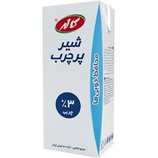 شير پرچرب 3 چربي کاله 1 ليتري