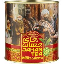 چاي فلزي طلايي جهان 450 گرمي