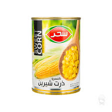 کنسرو ذرت شيرين 380 گرمي سحر