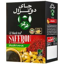 دوغزال چاي پريمکس هل و زعفران400گرم