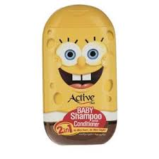 شامپو کودک اکتيو مدل Sponge Bob وزن 280 گرم