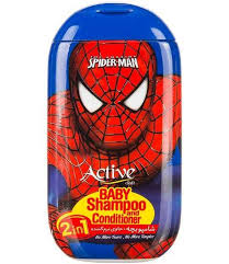 شامپو کودک اکتيو مدل Spider Man وزن 280 گرم