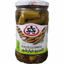 کنسرو خيارشور معمولي يک و يک 770 گرم