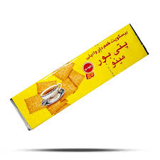 بيسکويت پتي بور طعم دار مينو 100 گرمي