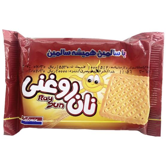 بيسکويت روغني سالمين 35 گرمي