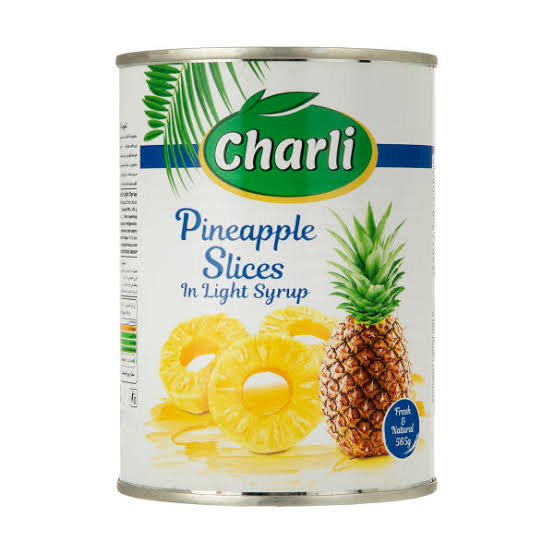 کمپوت آناناس چارلي 565 گرمي
