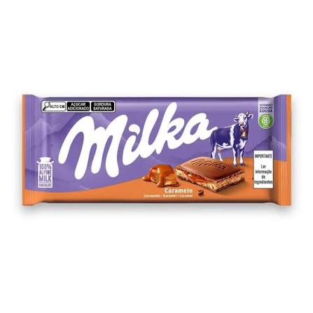 شکلات تابلت کارامل 100گرمي ميلکا
