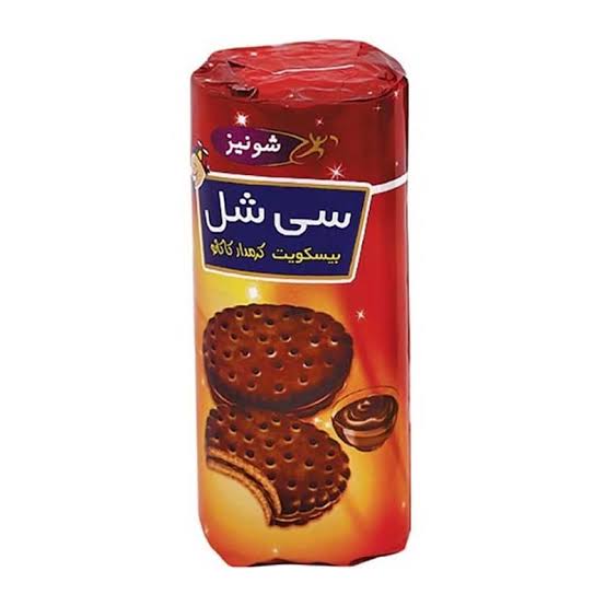 بيسکويت مغزدار سي شل 180 گرمي