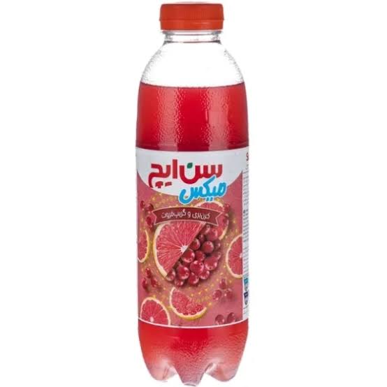 نوشيدني کرن بري گريپ فروت و سيب سن ايچ ميکس
