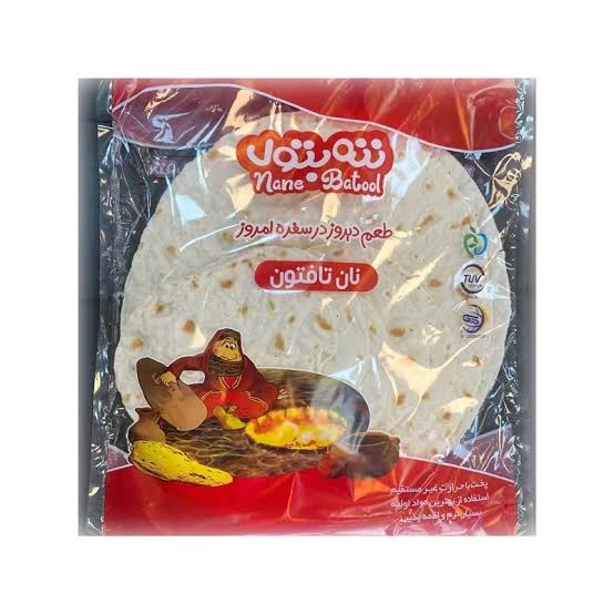 نان تافتون ننه بتول 330 گرمي