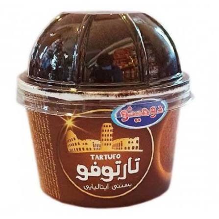 بستني ايتاليايي وانيلي کارامل تارتوفو90گرمي دومينو