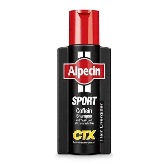 شامپو ضدريزش مو مردانه آلپسين مدل Sport Caffeine CTX حجم 250 ميلي ليتر