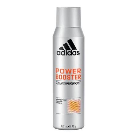 اسپري بدن ضد تعريق آديداس مدل Power Booster حجم 150 ميلي ليتر