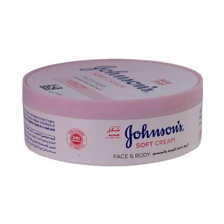 کرم مرطوب کننده دست و صورت جانسون مدل Soft Cream حجم 200 ميلي ليتر